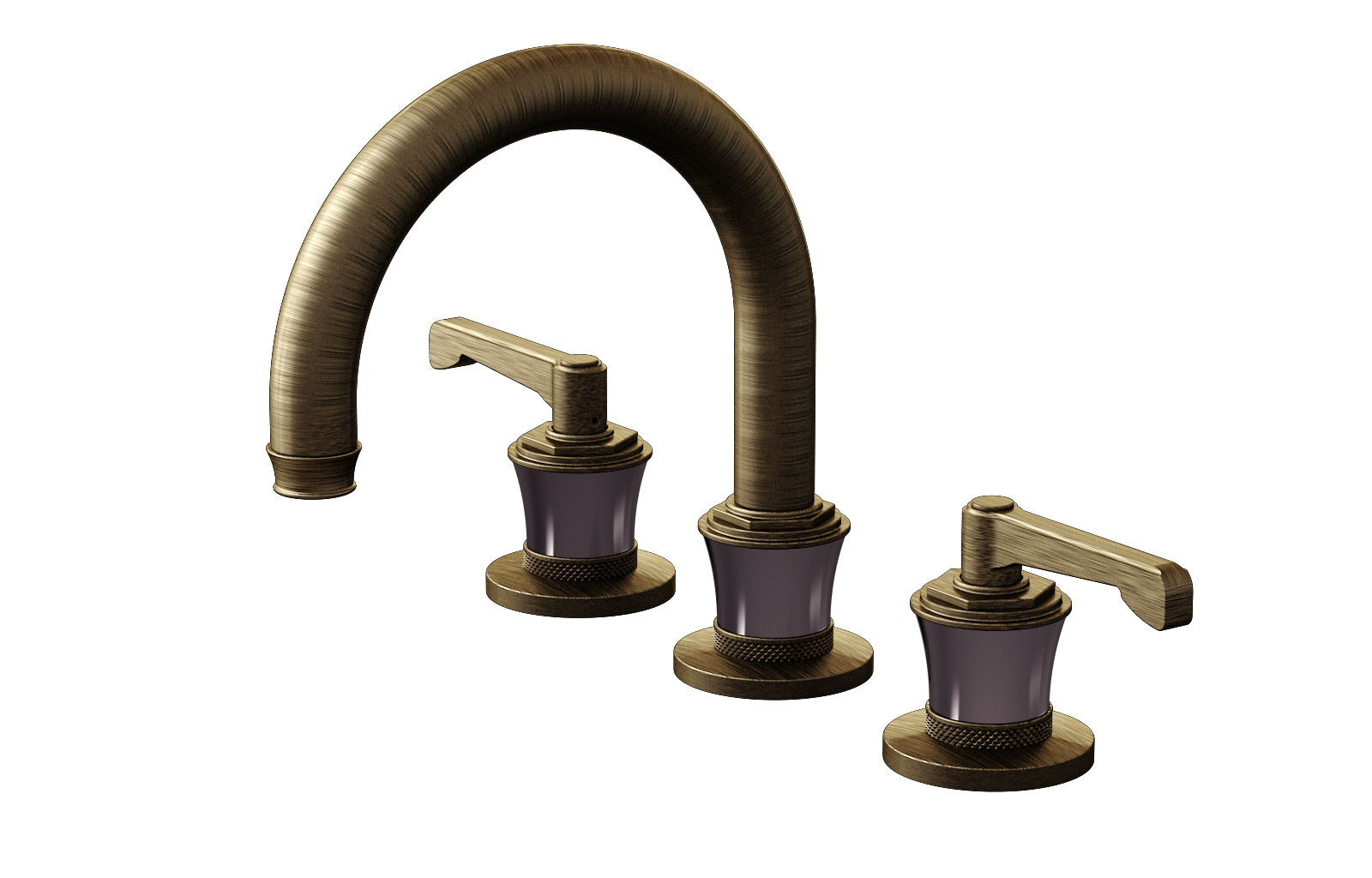 E-11612-R3OX-LM60B-VBB Смеситель для умывальника на 3 отвертия GRAFF Vignola