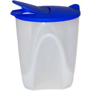 B -02 Банка для сыпучих продуктов 1,9 Л Цветочная коллекция 