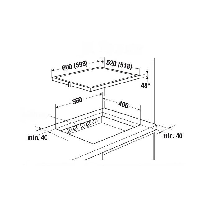Панель варочная / KI 6800.0 SF Kuppersbusch sun-id-376516 - Вид №2