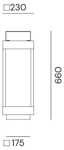Il Fanale Напольный торшер из железа Lanterne 266.02.ff - Вид №1