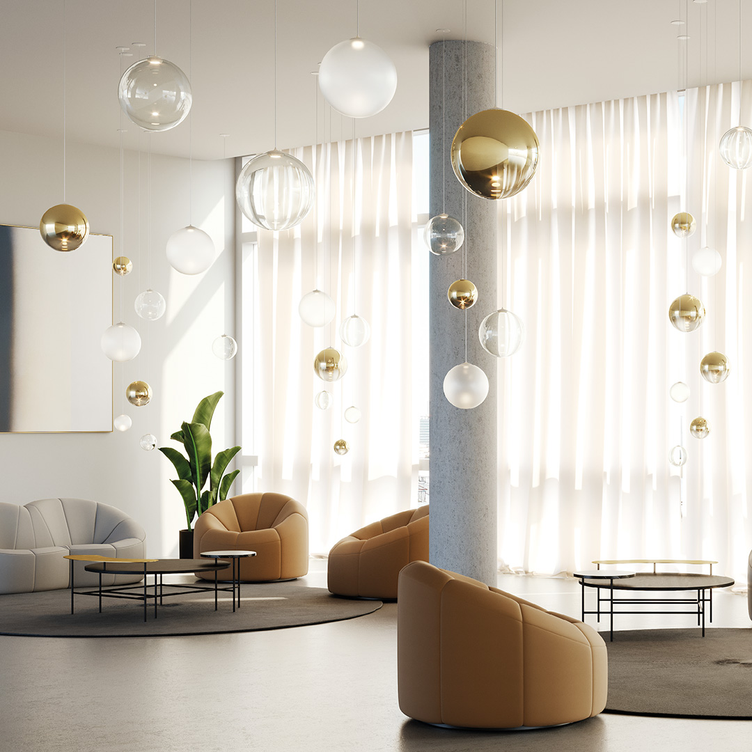 Lodes Random Solo 23 171044 Frost белый светильник подвесной 121575 - Вид №3