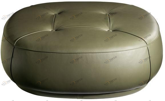 Poltrona Frau Пуф из мягкой кожи La collezione - divani e poltrone sun-id-1383577