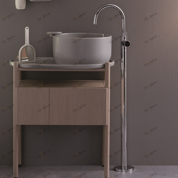 Смеситель для раковины напольный Olympia Ceramica Ukiyo-E U6590CR