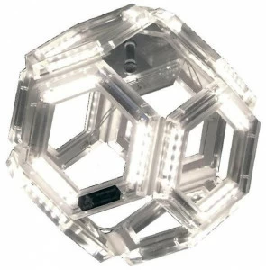 Kriladesign Настольная светодиодная лампа в пмма Fullerene 1002