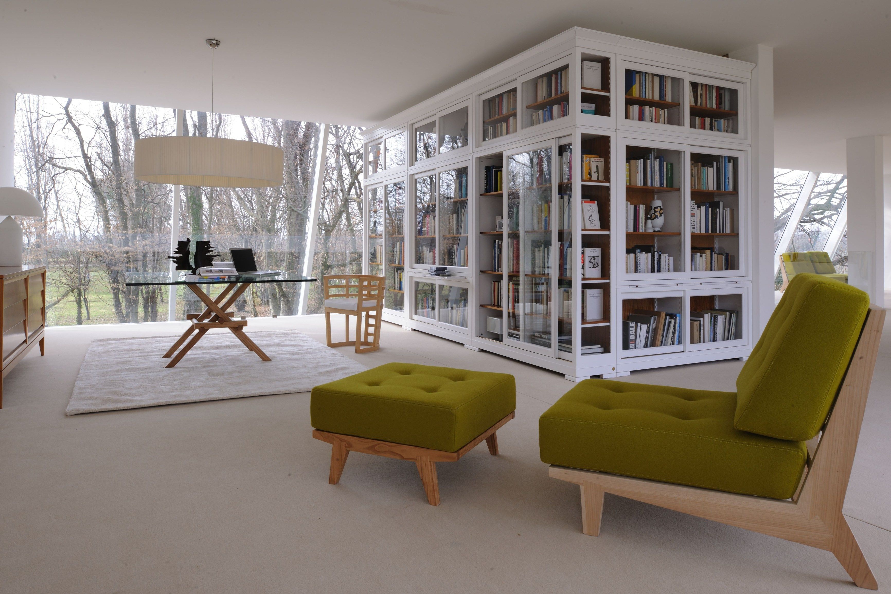 Модульный книжный шкаф из вишни Morelato MODULO BIEDERMEIER ARCH-00131867 - Вид №4