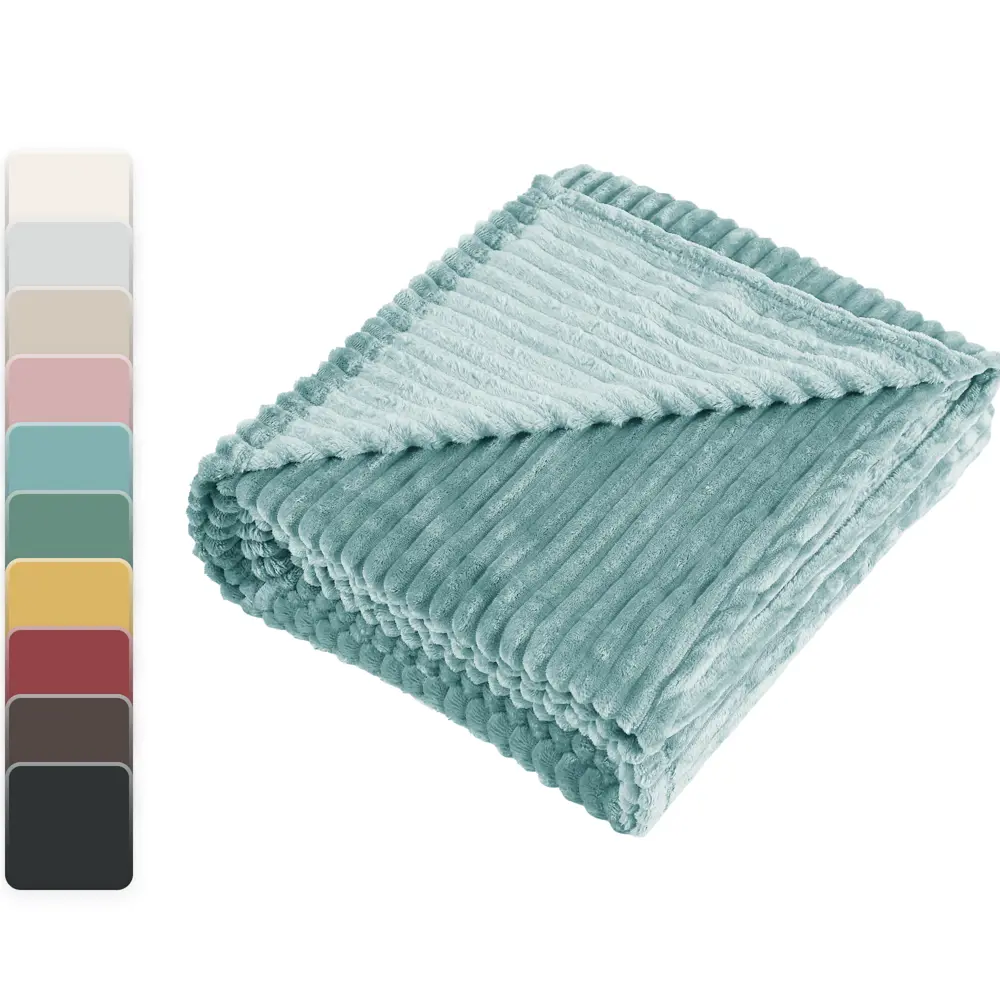 INSPIRE Line Celadone 4 — дизайнерский велсофт плед для уютного интерьера 89025384 STLM-1048494