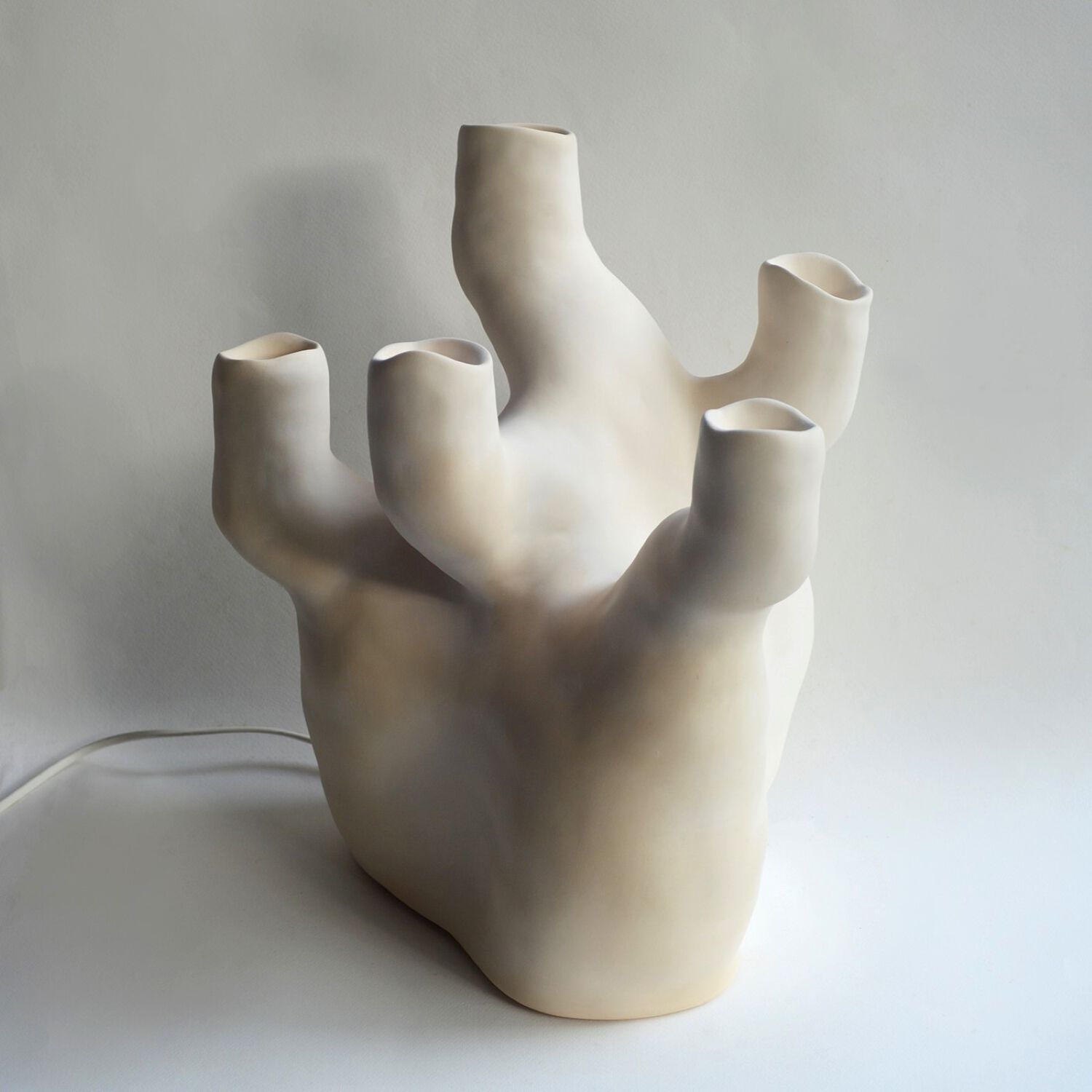 Керамическая настольная лампа ручной работы ICI ET LÀ керамическое освещение ARCH-00115639 - Вид №1