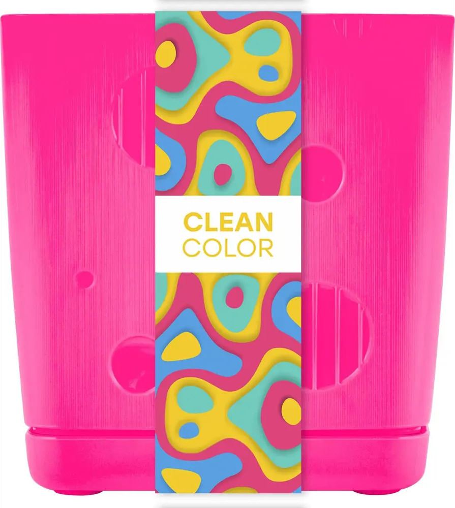 INGREEN Горшок Clean Color для комнатных растений с подставкой 89351656