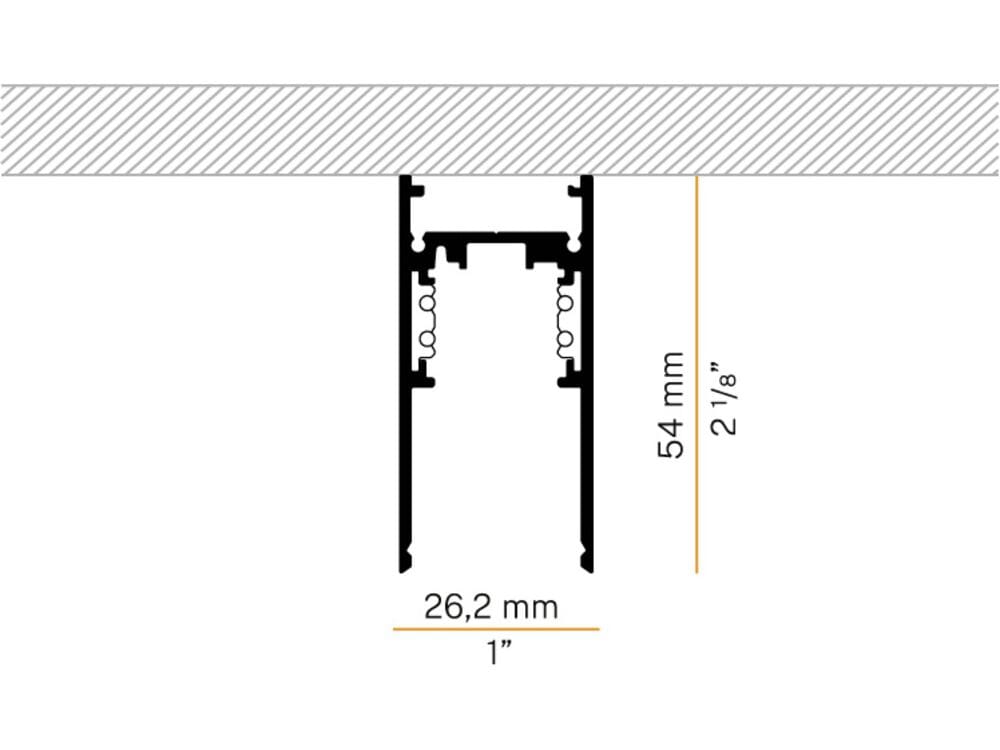 Утопленный светодиодный трек освещения Panzeri Astoria ARCH-00115781 - Вид №13