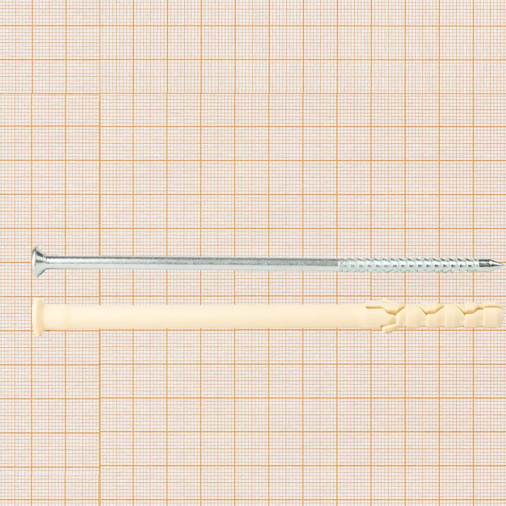 Дюбель-гвоздь потайной Европартнер 8×140 мм для надежного монтажа 89383283 STLM-1470457 - Вид №5