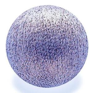 Хлопковый шарик, серебряный