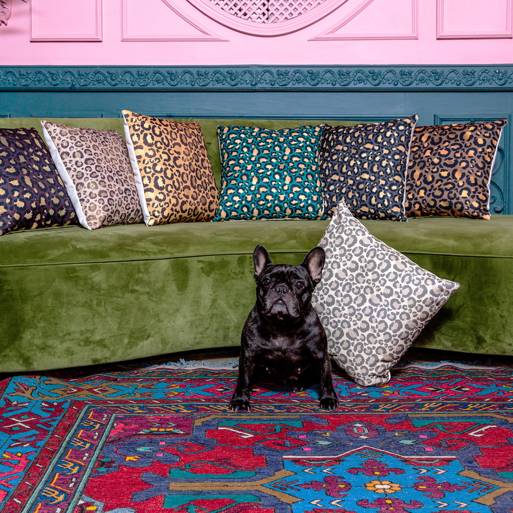 5115140 Интерьерная подушка «Леопард» (изумруд) Object Desire  - Вид №6