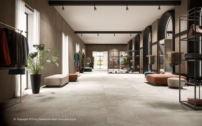 Atlas Concorde Напольное покрытие с эффектом бетона Raw sun-id-1459093 - Вид №38