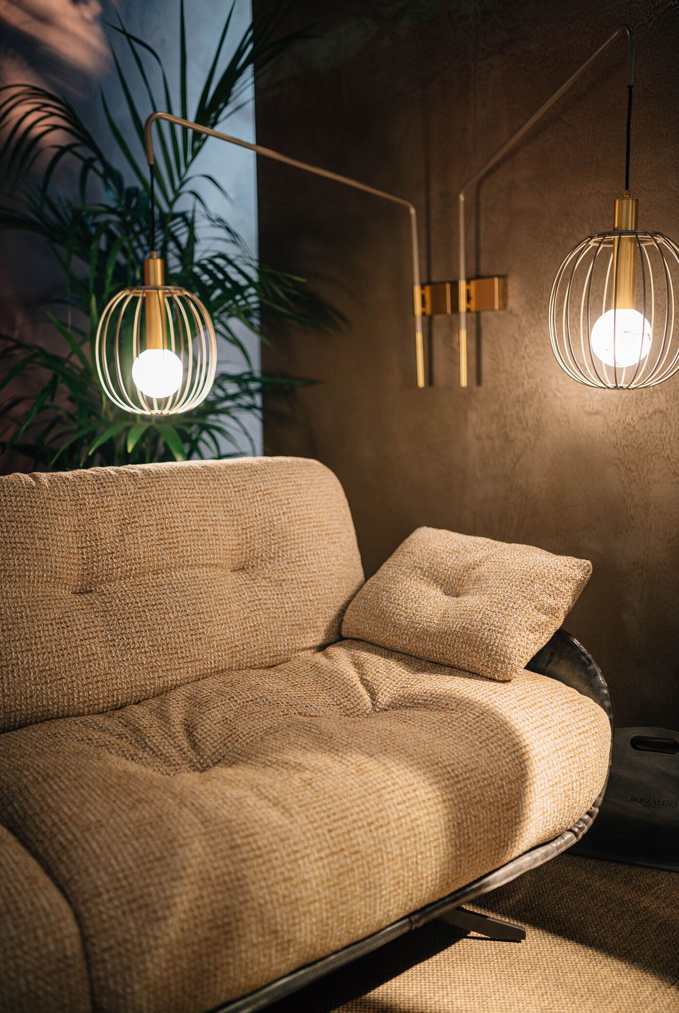 Бархатный угловой диван Borzalino Ayton ARCH-00144520 - Вид №10