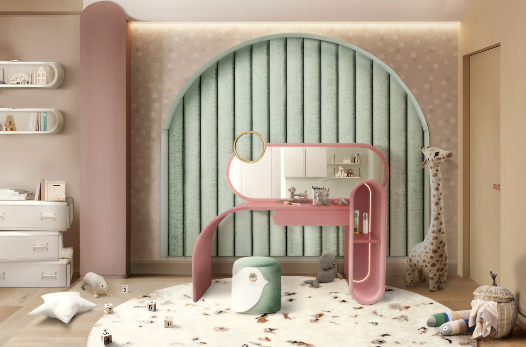 CIST691 Детские пуфики Птица Circu  - Вид №25