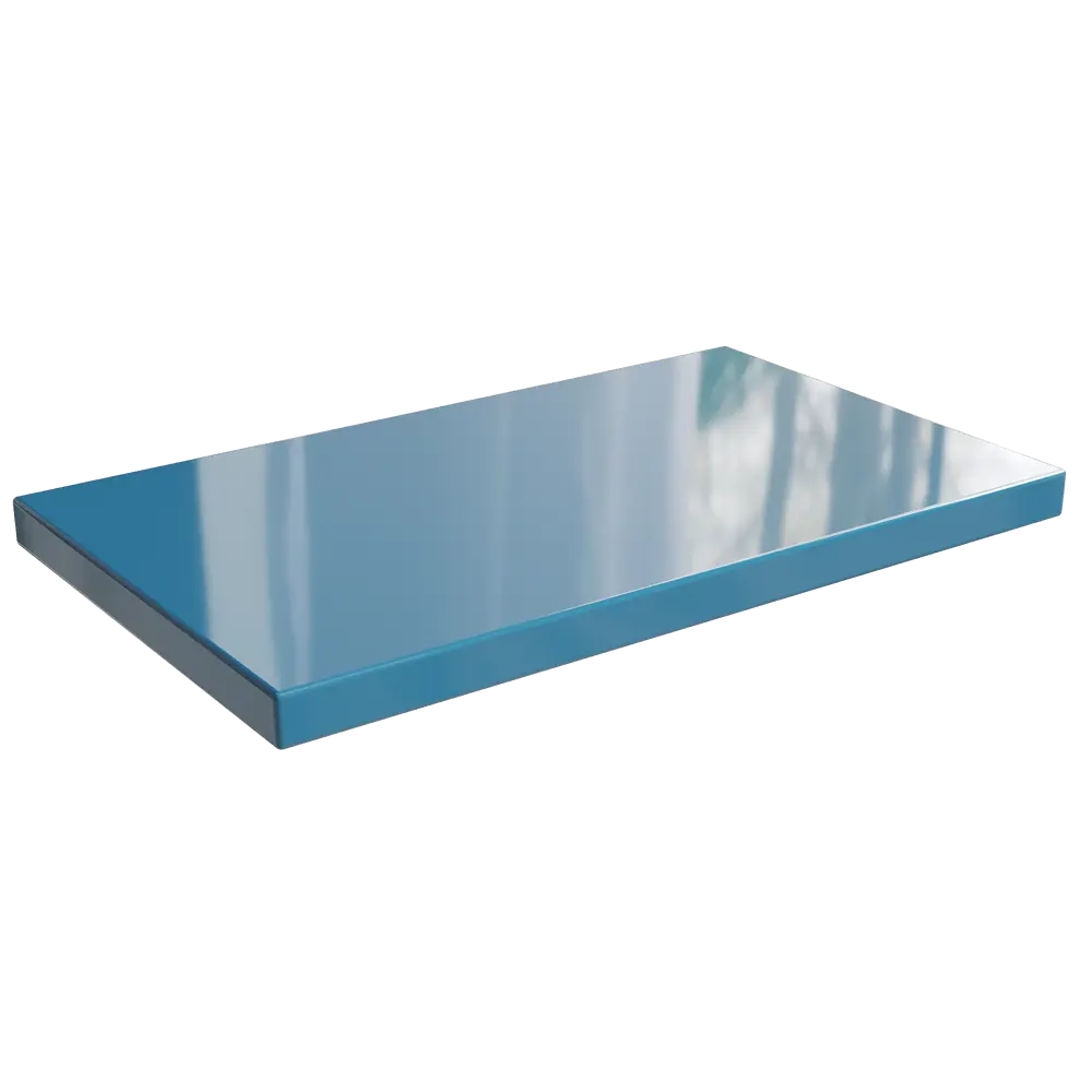 Столешница для ванной Scandi SC100SO 100×47 см из литьевого мрамора синий океан 89348971 Santreyd STLM-0972062 - Вид №1