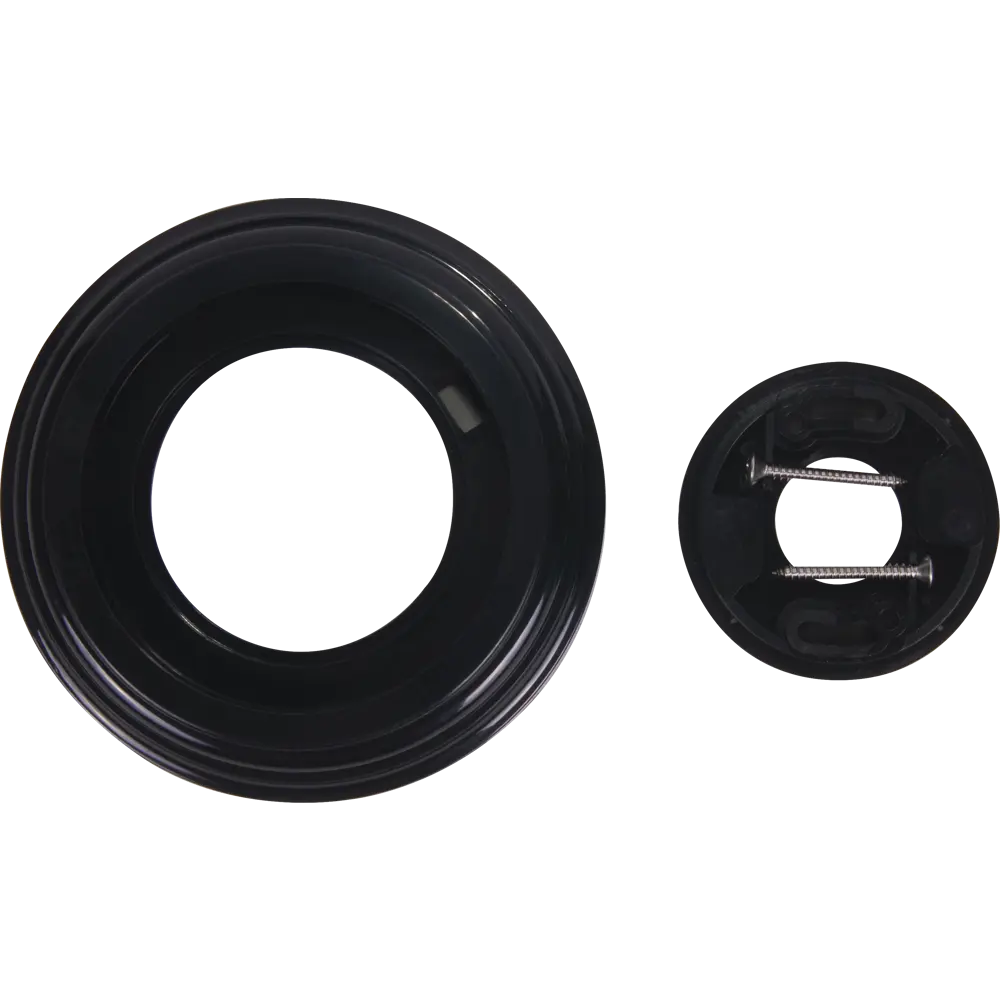 Рамка Electraline для розеток и выключателей — стильное черное обрамление 82063842 Серия отсутствует STLM-0018571