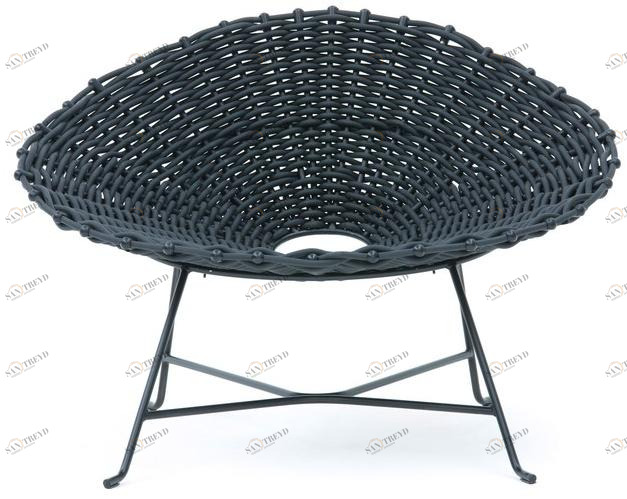 Gervasoni Садовое кресло из стали и пвх Sweet sun-id-1472032