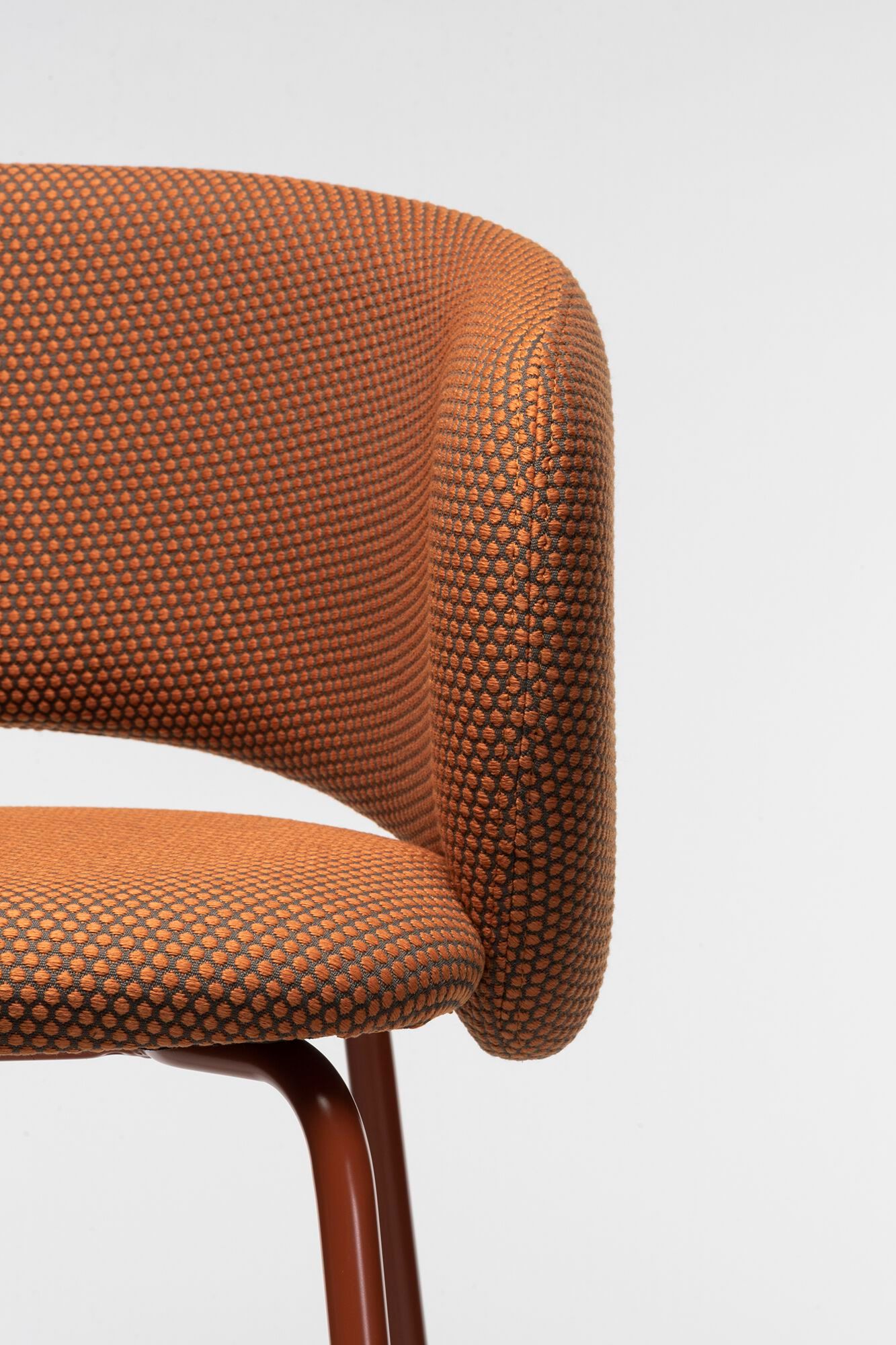 Тканевый стул с подлокотниками и спинкой CHAIRS & MORE Bel ARCH-00065704 - Вид №16