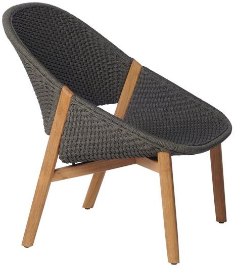 TRIBÙ Кресло из ткани tricord® и тика Elio 02512 - Вид №1