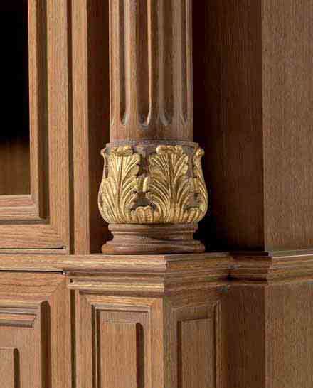 Книжный шкаф из дуба OAK Галерея ARCH-00087197 - Вид №1