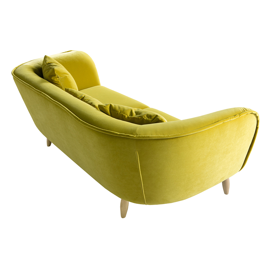 Трехместный диван MAJA лаймовый Sits S1391 - Вид №4