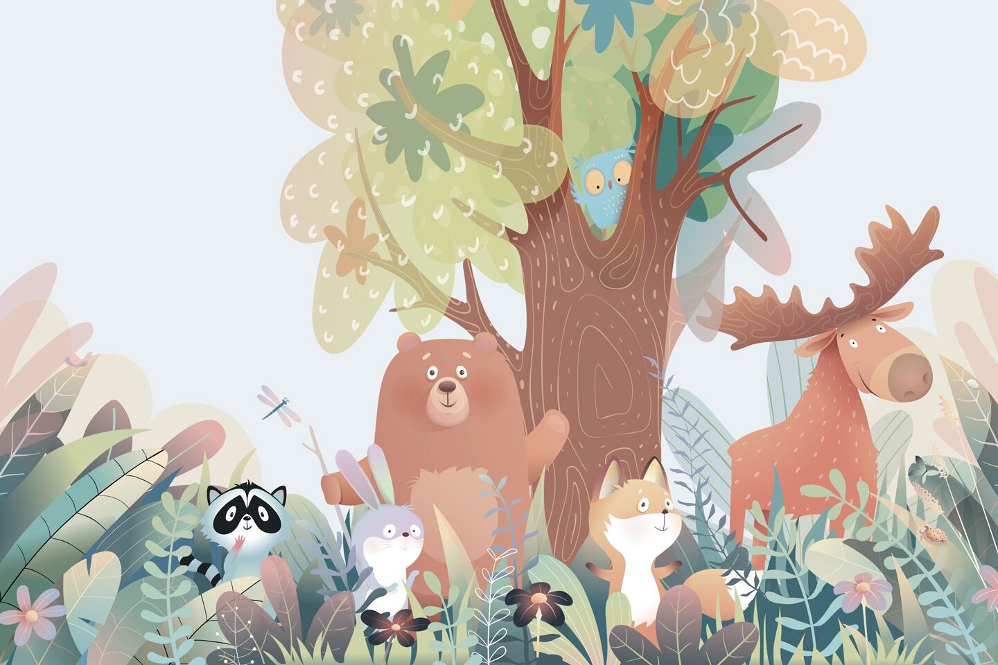 Панорамные обои для детей Rimura 2025 ARCH-00046876 - Вид №1