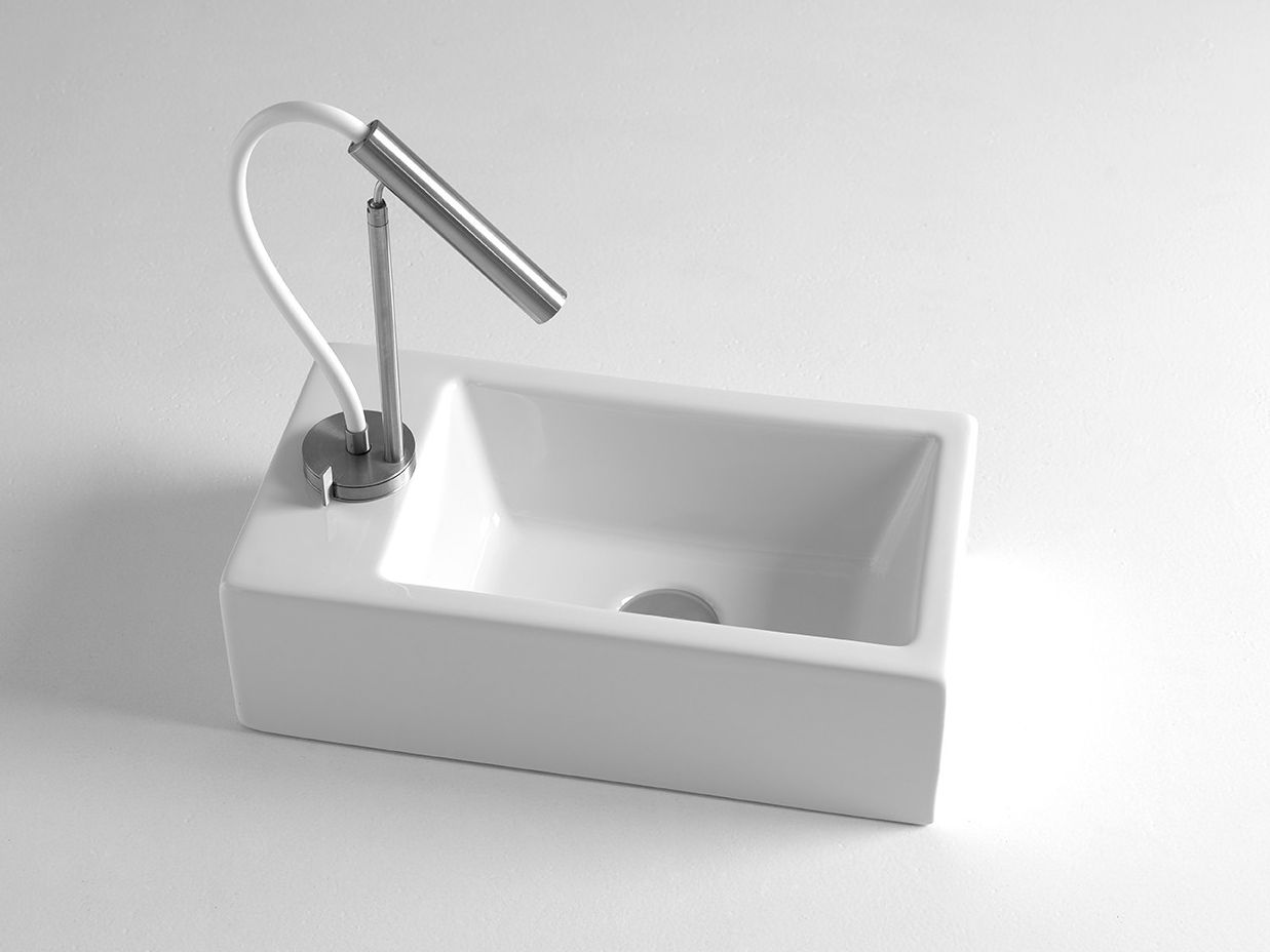 Керамическая прямоугольная столешница для мытья рук BLEU PROVENCE умывальники ARCH-00101378