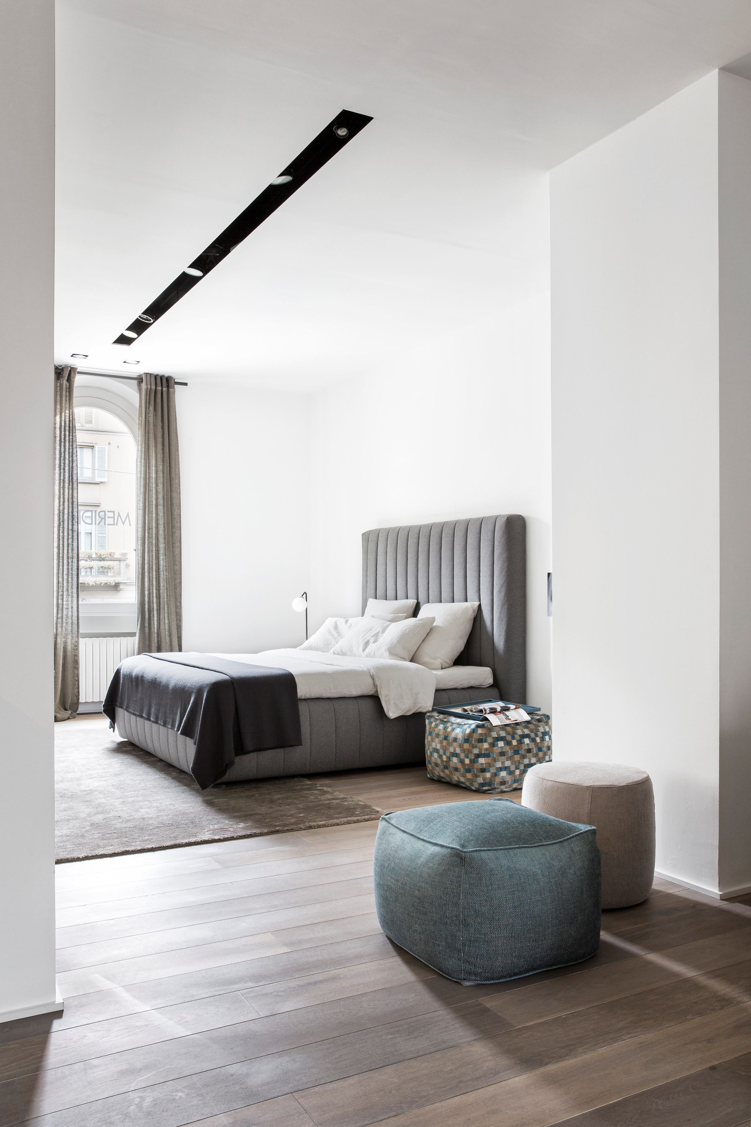 Съемный пуф из ткани Meridiani TOTÒ ARCH-00085093 - Вид №4