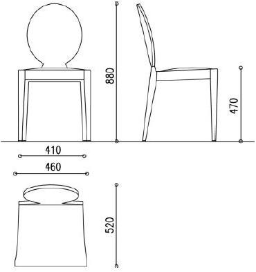 COLLI CASA Стул медальон из дерева Positano sun-id-1487324 - Вид №7