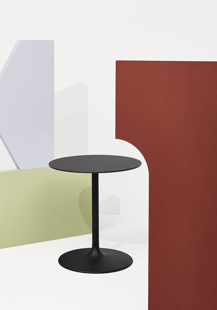 Стальной высокий круглый журнальный столик Infiniti Flink ARCH-00035395 - Вид №4