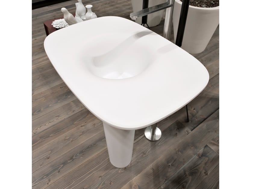 Отдельно стоящая раковина из Cristalplant® Antoniolupi TUNNEL ARCH-00031680