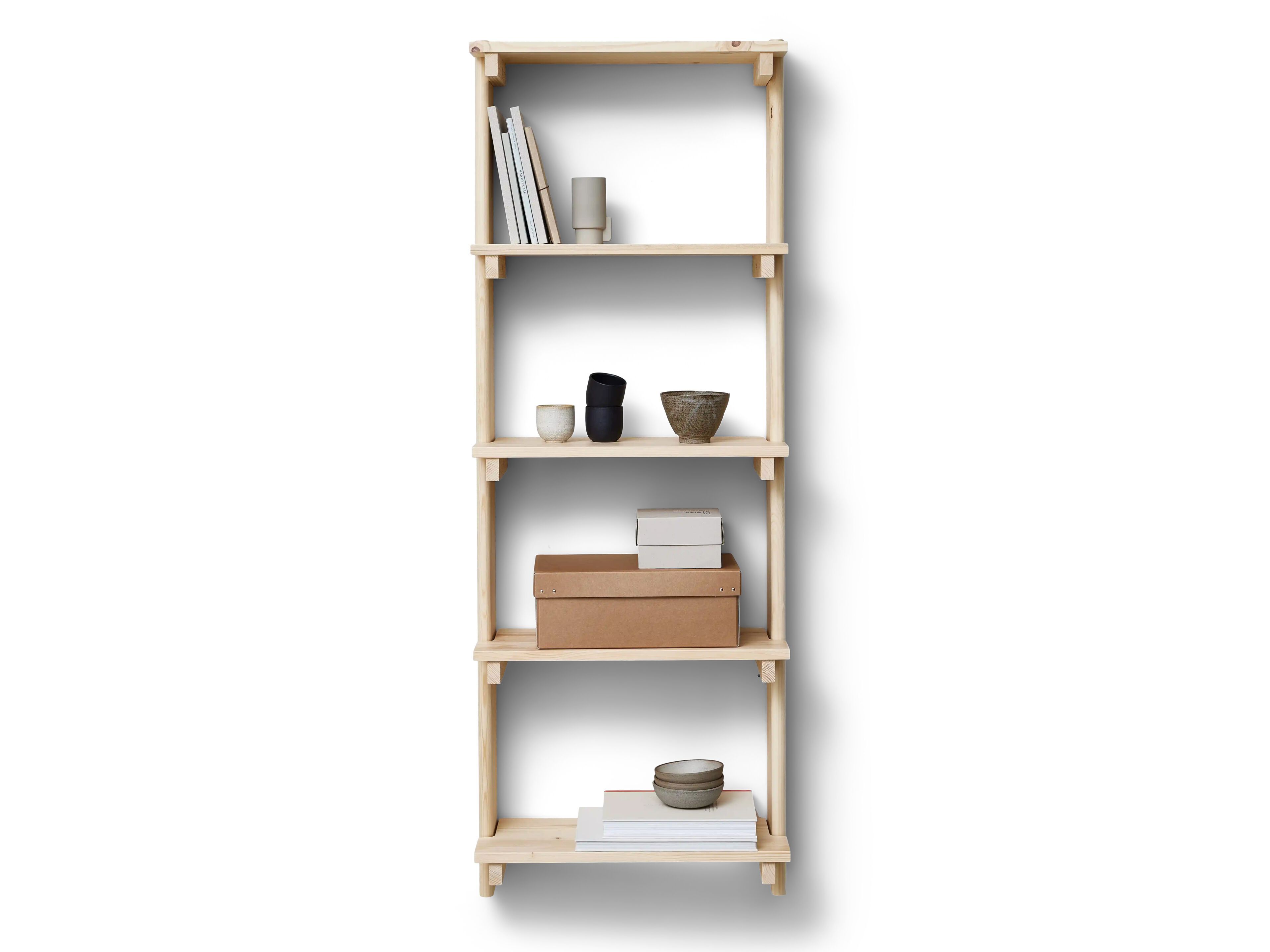 Деревянный подвесной книжный шкаф Form & Refine Beam ARCH-00034877