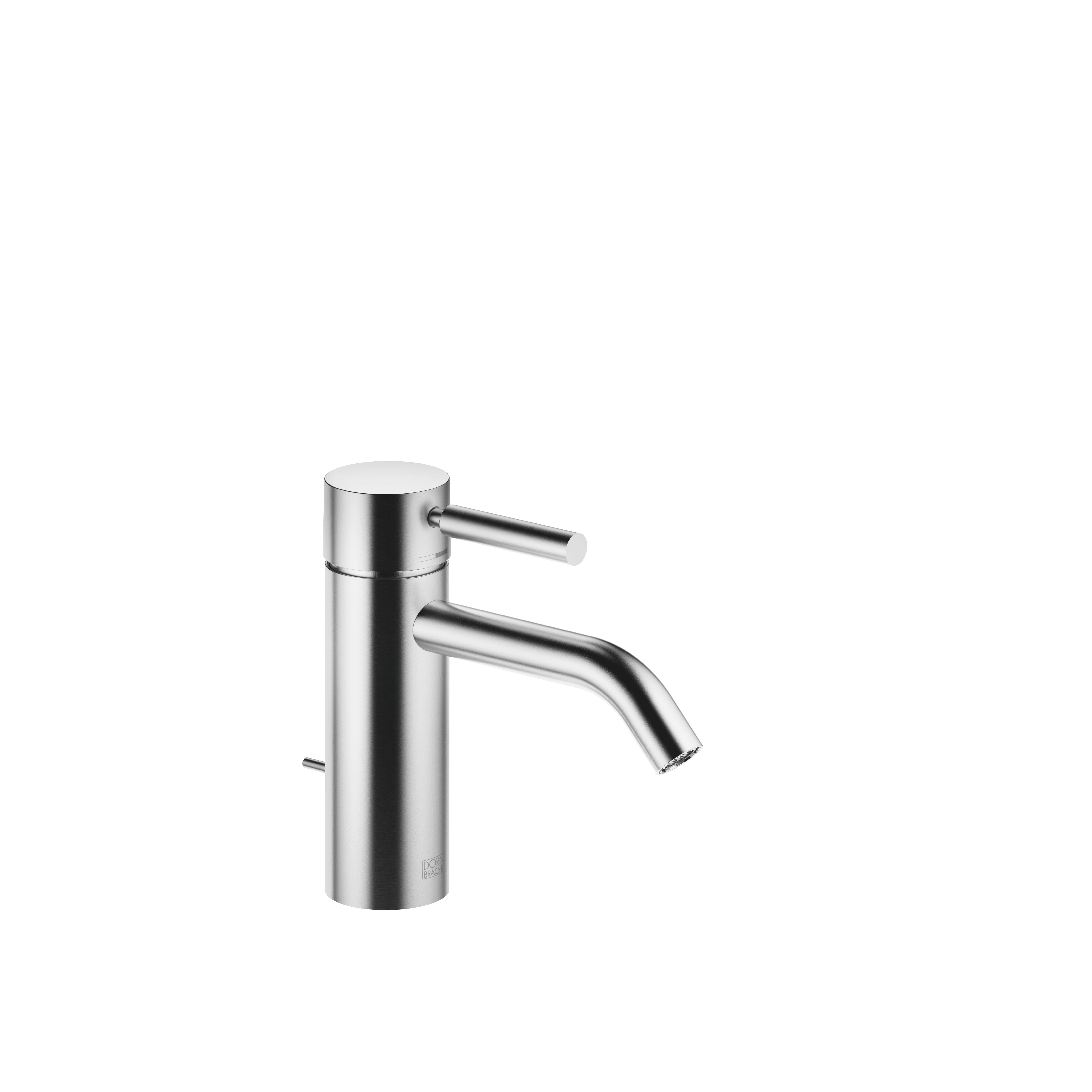 МЕТА Смеситель для раковины, однорычажный, со сливом, матовый хром 33502660-93 DornBracht 