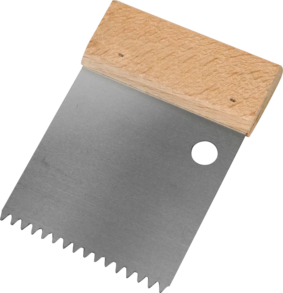 Зубчатый шпатель Dominus 80 мм для клеевых составов 81952423