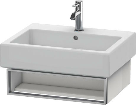 VE600404949 Тумбочка подвесная Vero #VE6004 550 x 431 мм Графит матовый, декор Duravit - Вид №2