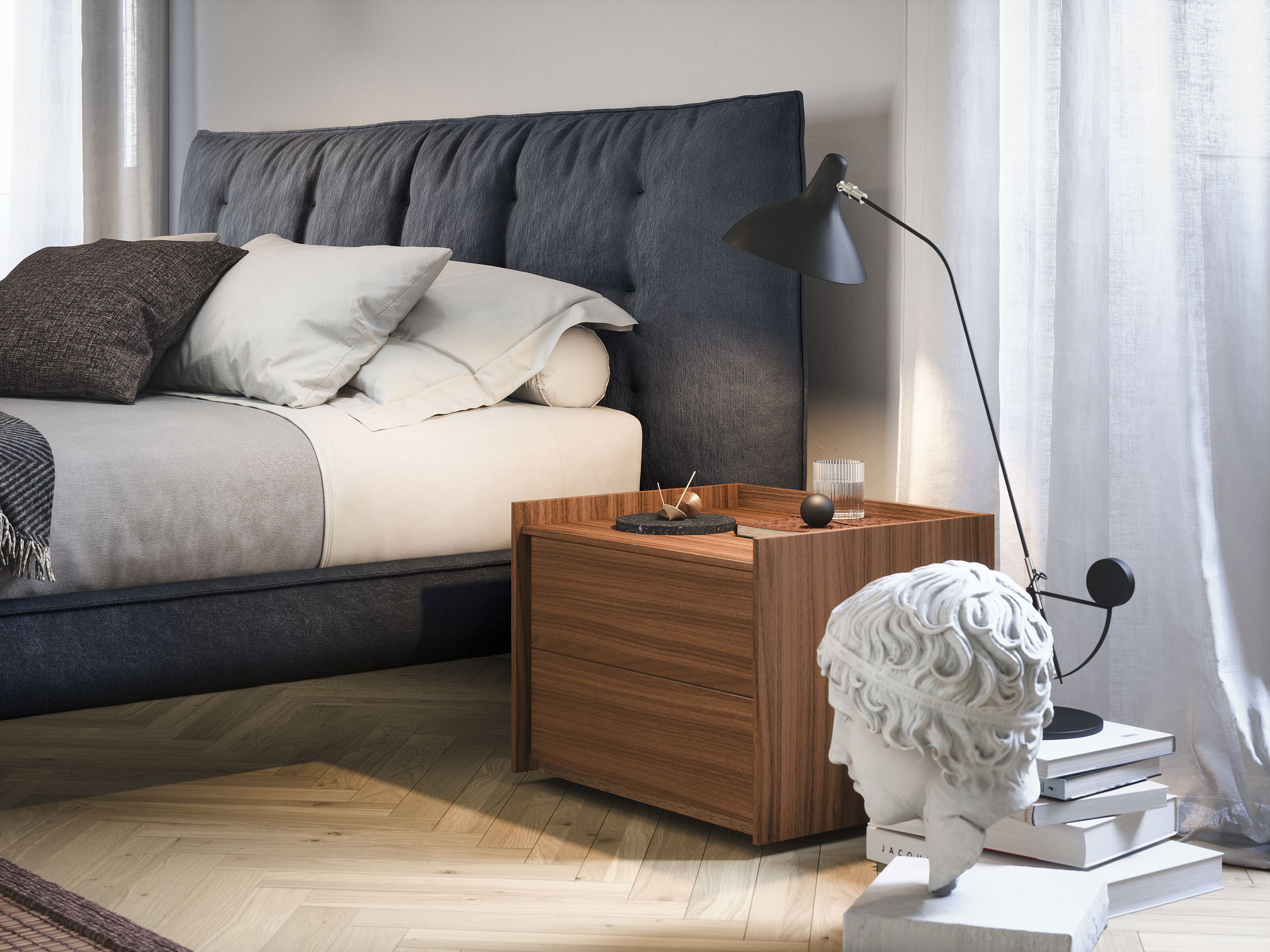 Тумбочка с ящиками Novamobili Sly ARCH-00056501 - Вид №2