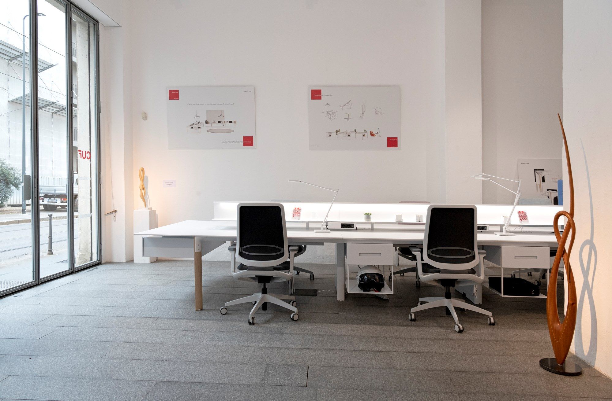 Скамья со звукопоглощающими панелями и Центральной полкой CUF Milano Seventy seven ARCH-00028462 - Вид №6