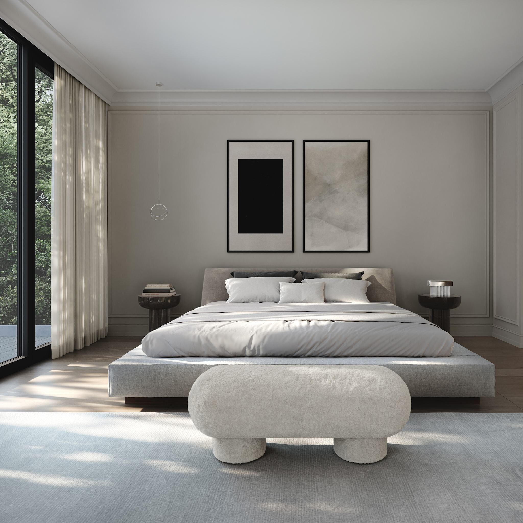 Скамейка из овчины 101 Copenhagen Big Foot ARCH-00058732 - Вид №8