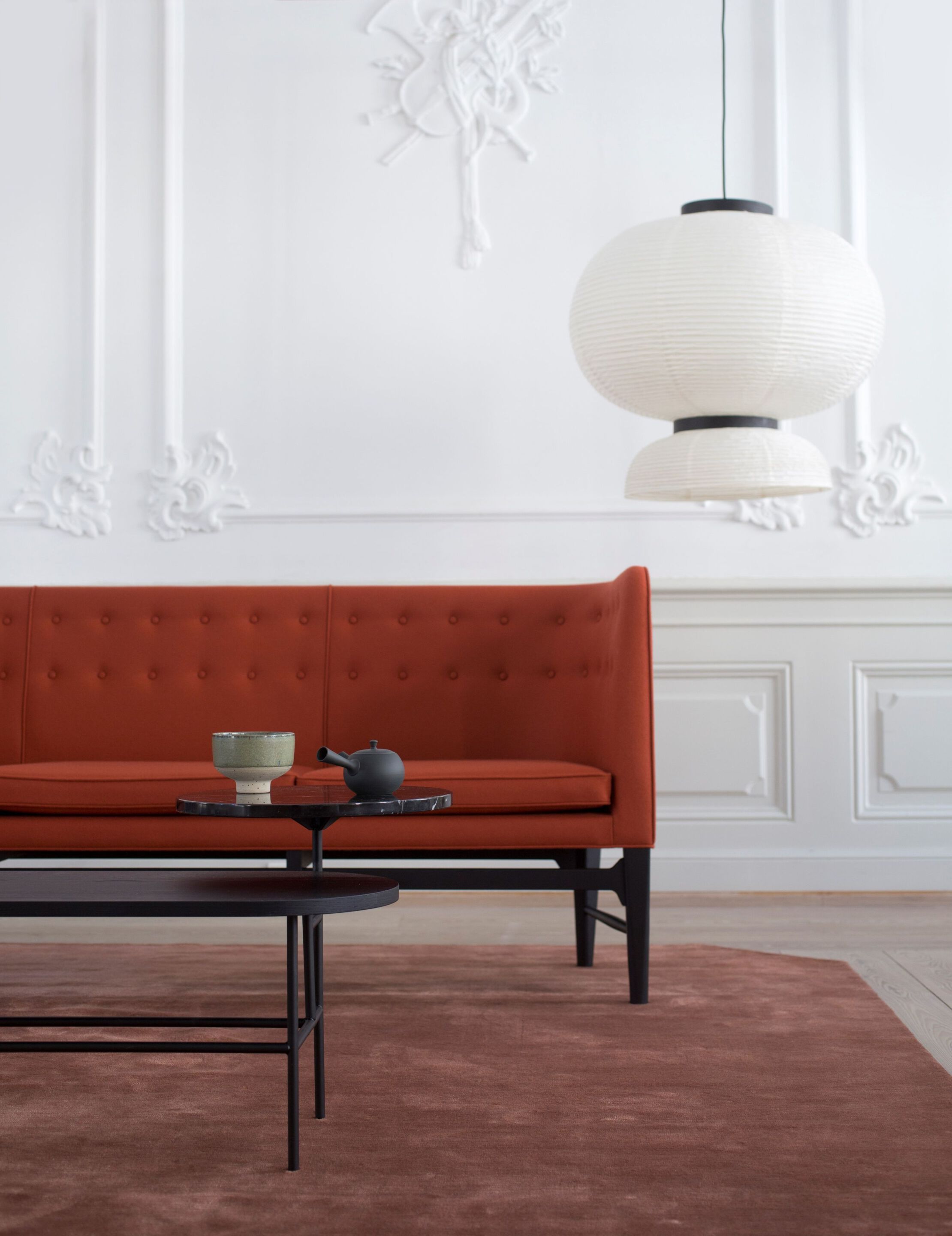 Рисовая бумага подвесной светильник In Stock &amp ARCH-00014268 - Вид №5