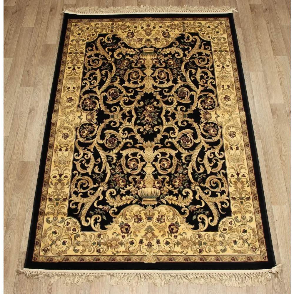 Ковер вискоза Beluchi 200/3767 100х140 см цвет черный 85305665 STLM-2175909 RAGOLLE  - Вид №1