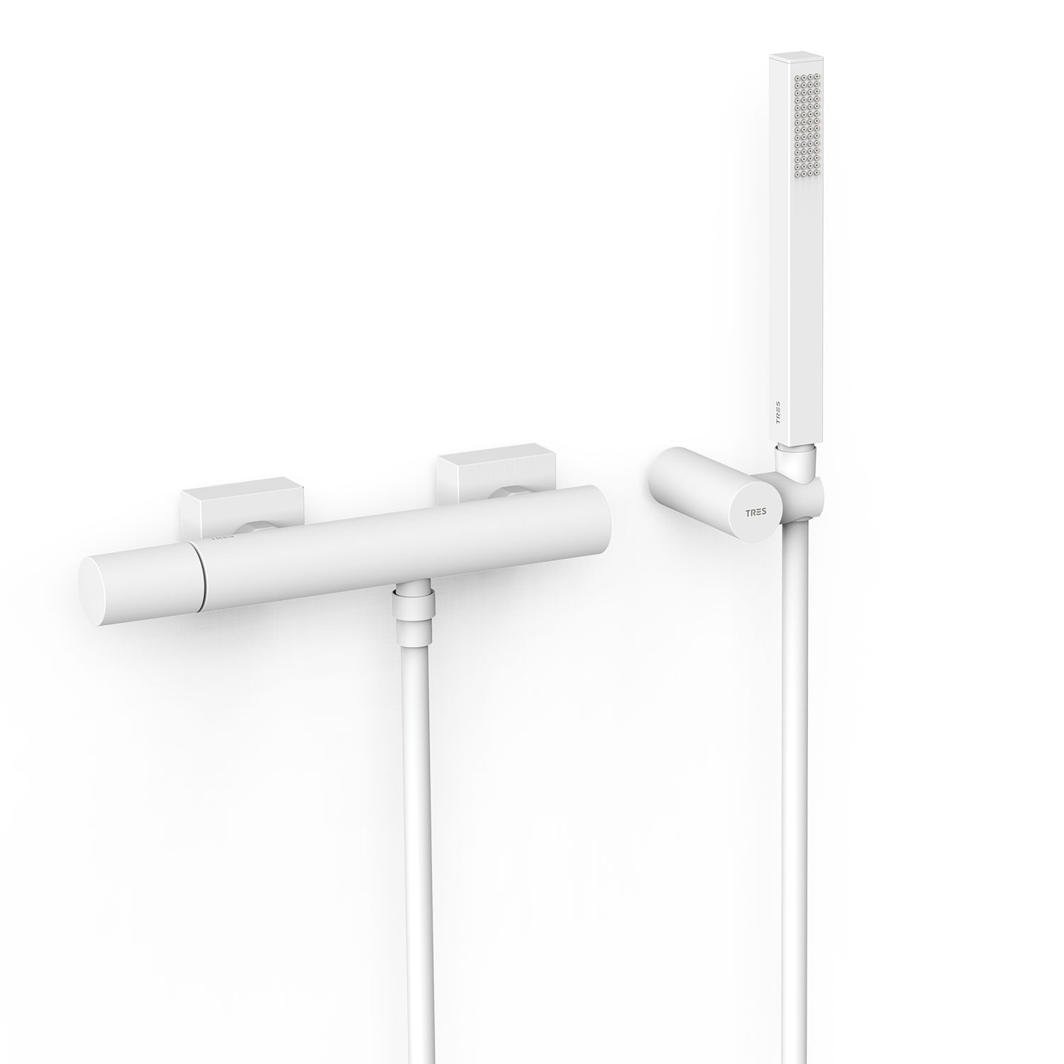 ПРОЕКТ-Настенный смеситель для душа TRES с одной ручкой -21116701BM TRES Project