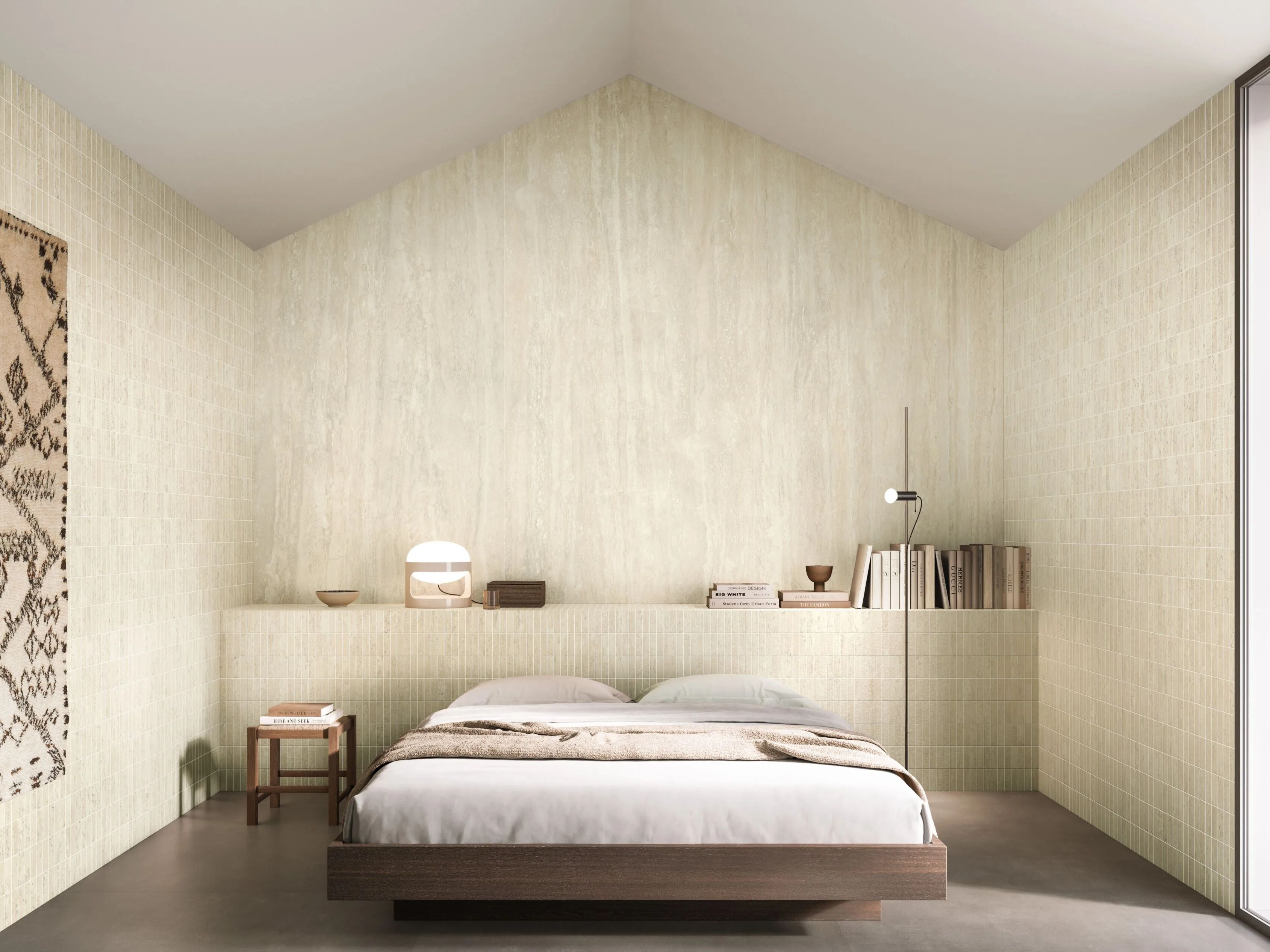 Напольное / керамогранит с эффектом травертина Italgraniti травертины ARCH-00032387 - Вид №2