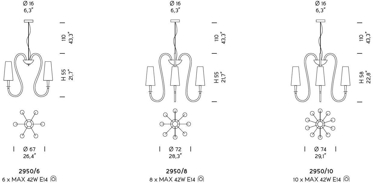 Sylcom Люстра из муранского стекла Margot sun-id-1455222 - Вид №11