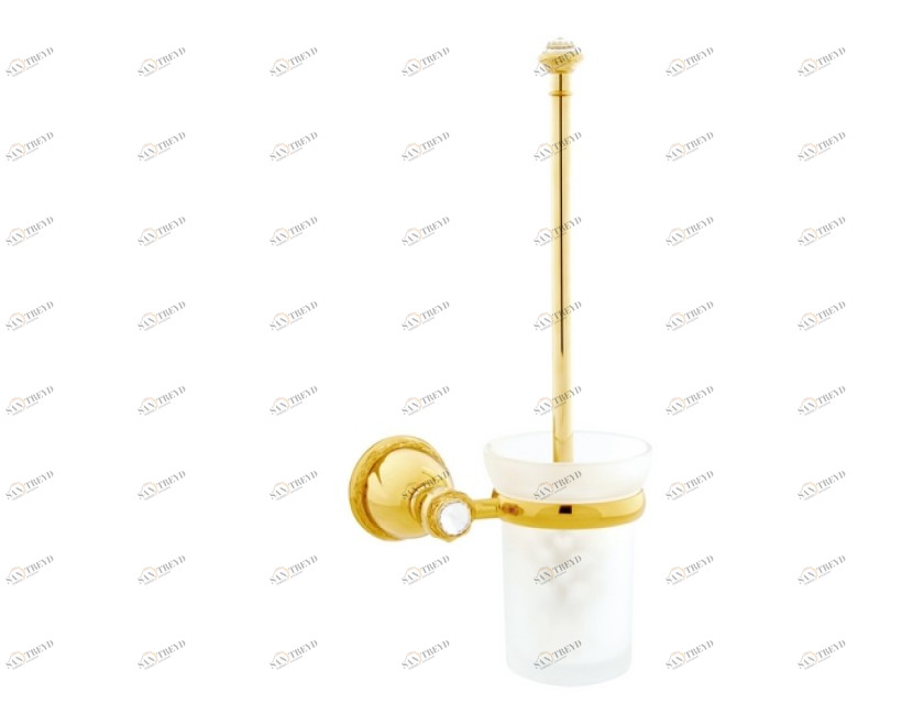 051284.000.50 Подставка для ершика с кристаллами сваровски Яркий хром Mestre Oman