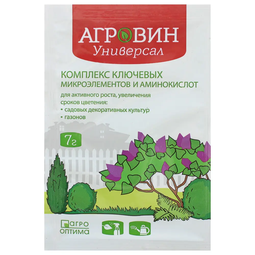 Удобрение-антистрессант Агровин «Универсал» для садовых декоративных растений 18872026 STLM-2055589 Santreyd 