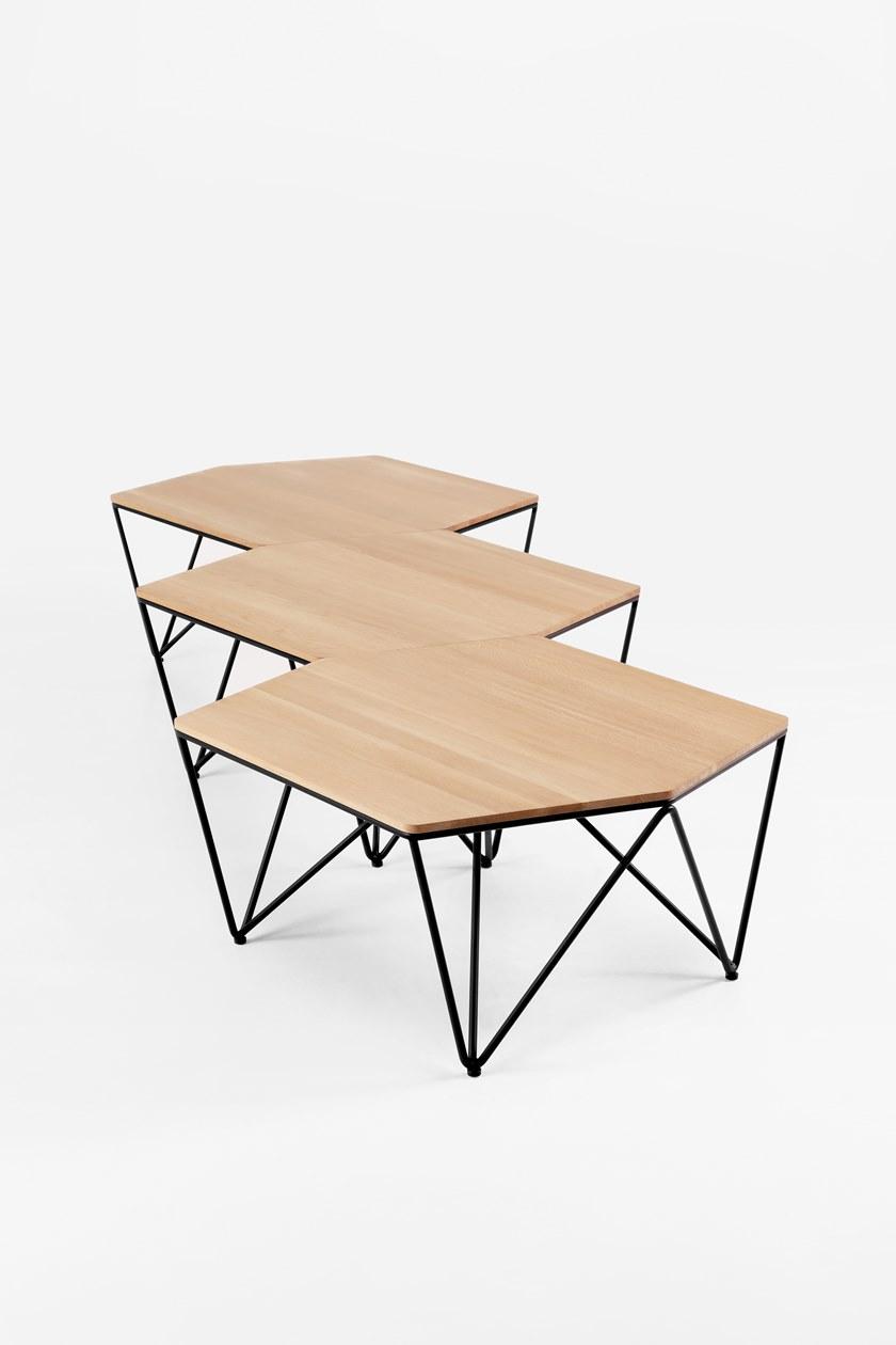 prostoria Журнальный столик из дерева 3angle sun-id-1451705 - Вид №1