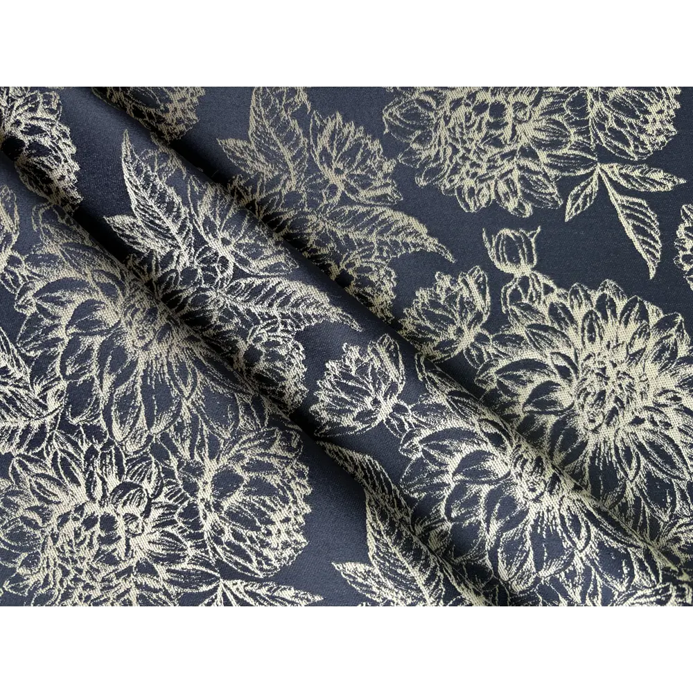 Штора ПАВЛОВО-ПОСАДСКИЙ ШЕЛК Беатрис с растительным орнаментом 200×280 см 89397610 STLM-1576587 - Вид №1