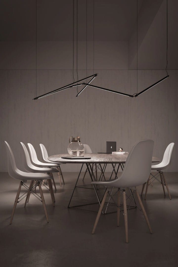 Алюминиевый светодиодный подвесной светильник Martinelli Luce COLIBRÌ ARCH-00075526 - Вид №2