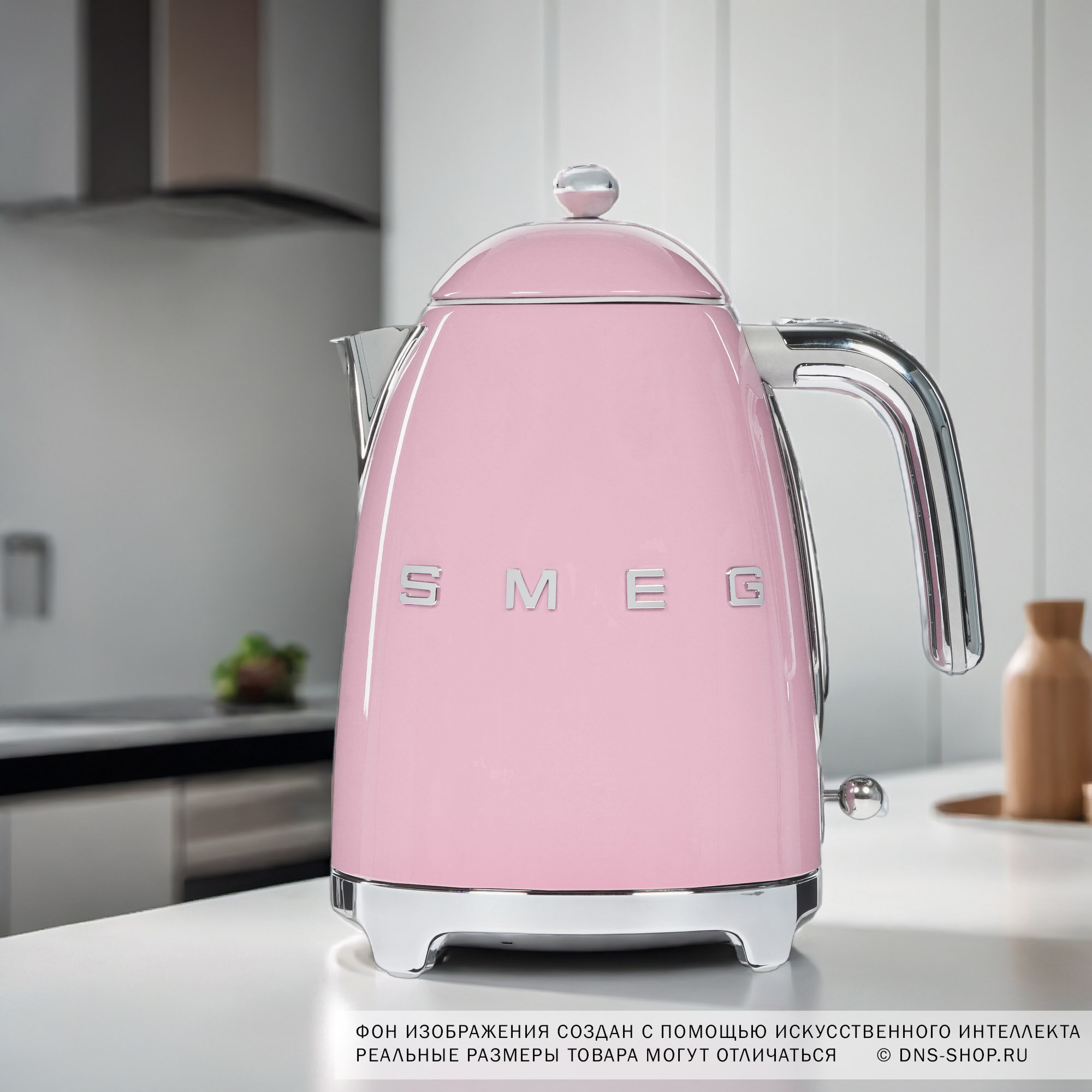 8115924 Электрочайник Smeg KLF03PKEU розовый STDN-0016244 - Вид №6
